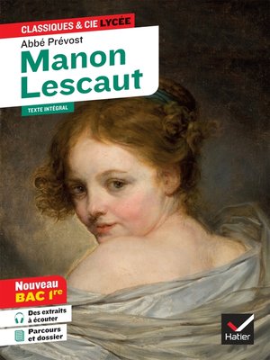 cover image of Manon Lescaut (Bac 2024, 1re générale & 1re techno)